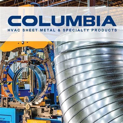 columbia hvac sheet metal|Columbia sheet metal tacoma.